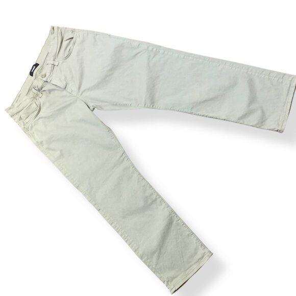 Mavi Mens Beige Jeans Straight Fit Cotton Casual Pants - Picture 8 of 10